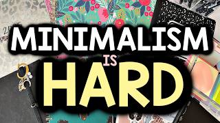 Datos WHY BEING A MINIMAL PLANNER IS SO HARD... Actualización