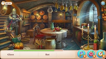 Manor Matters hidden objects #26 Wine Cellar - failed in bat and glass | Sun, Axe, Cheese, Grape