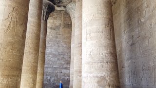 The Rarely Visited Ancient Complex Of Edfu Near The Nile In Egypt