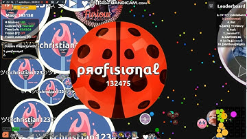 AGMA.IO ability destruction 100 BOTS AND POWERUPS (best and fail moments)