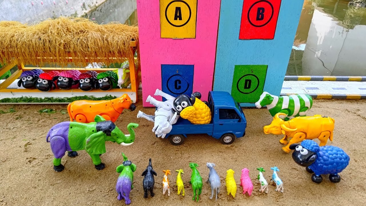 Wadidau ‼️ Potong Sapi Kurban - Simulasi Proses Sapi Gajah Kerbau Kambing Melahirkan