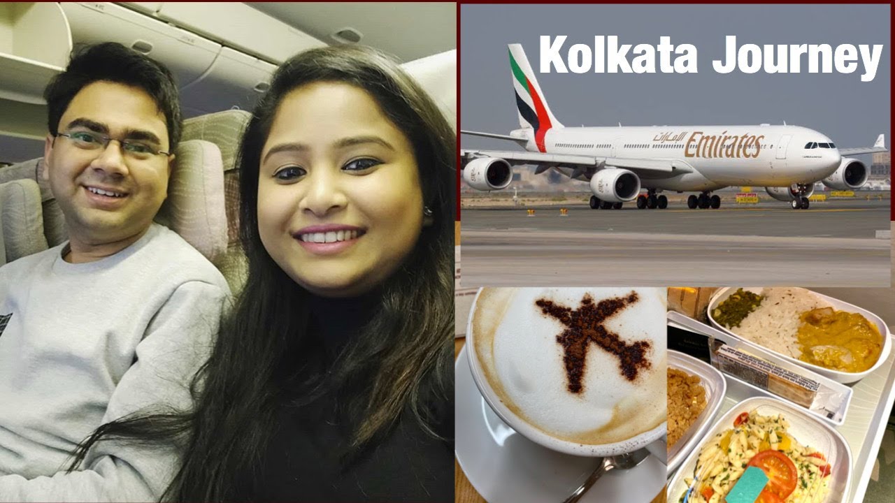 Our Edinburgh to Kolkata Journey Vlog || Emirates Flight Review || #BanglaVolg