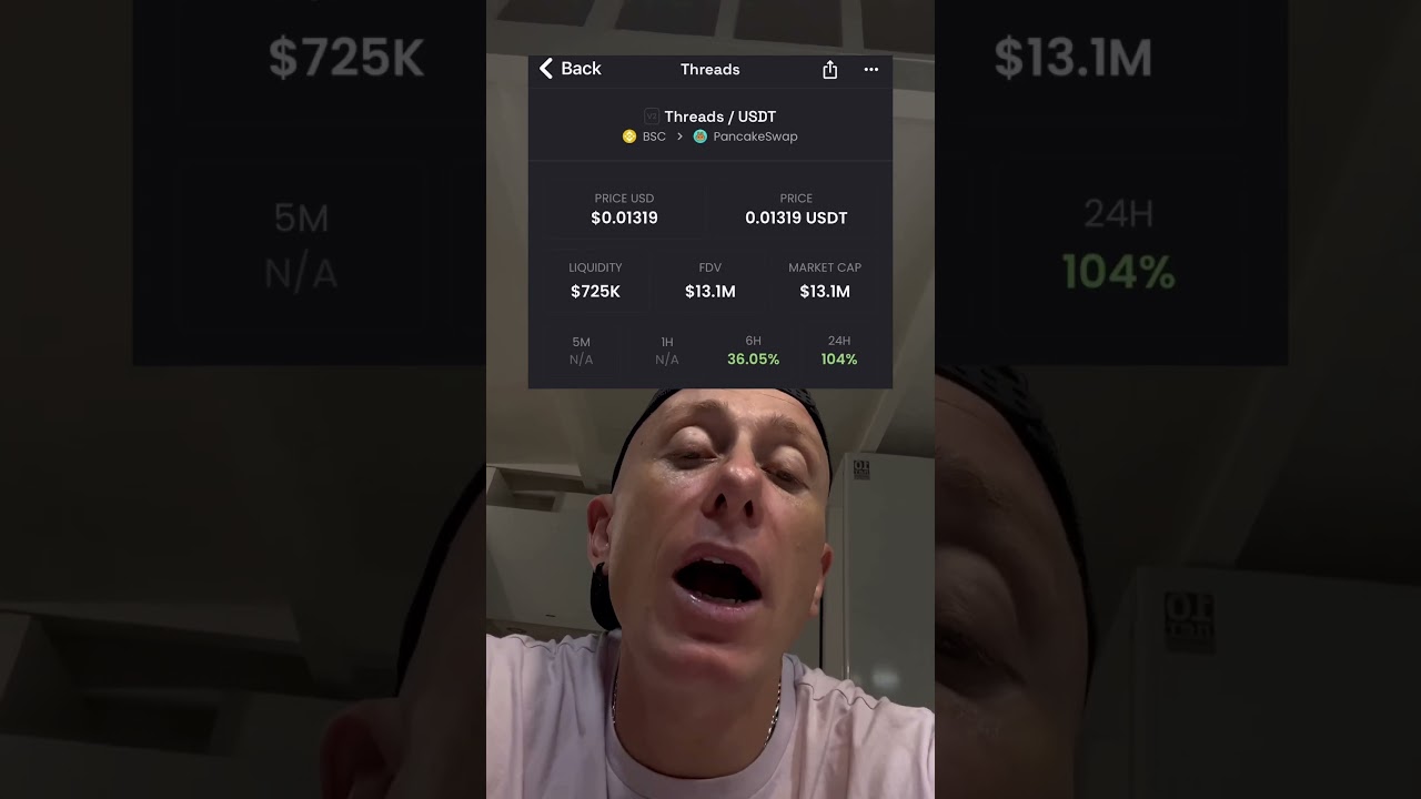 Memecoin $Threads continue to growing up!New gem?!