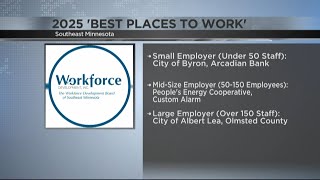 Workforce Development Inc. names 2025 'Best Places to Work' in SE MN