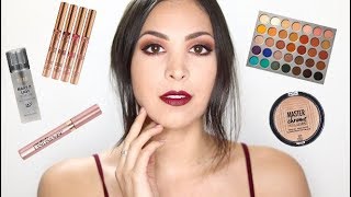 FALL MAKEUP LOOK 🍁🍂| Warm Toned Eyes & Deep Red Lip