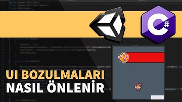 ÇIKTI ALINCA UI BOYUTUNDA BOZULMA SORUNU NASIL ÇÖZÜLÜR | Yeni Başlayanlar İçin Unity 2D 3D C#