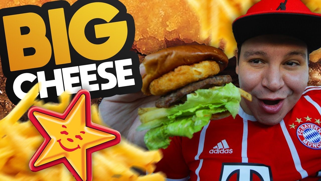 Probando la BIG CHEESE ANGUS BURGER de Carl's Jr.