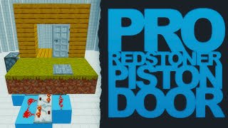 Pro Redstoner Piston Door