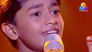 Video thumbnail of "top singer | thejas | song utharaswayamvaram kathakali kanuvan"