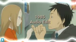 1985 Edit Audio