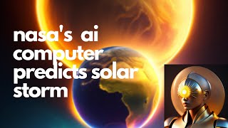 NASA's AI predicts solar storm before 30 minutes #nasa #space #sun #ai screenshot 5