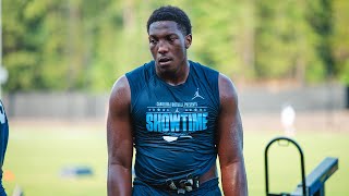 4-Star 2025 DT Isaiah Campbell ISO | Mack Brown Showtime Camp