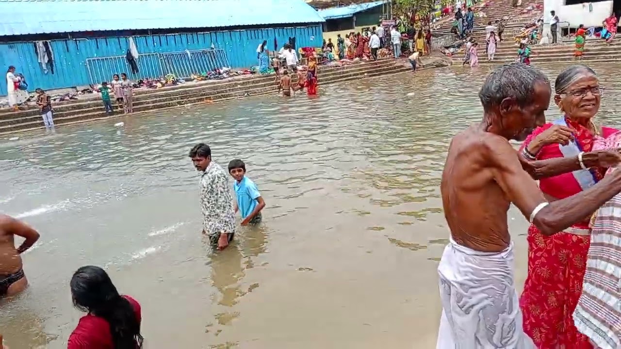 పార్వతమ్మ జడల రామ లింగేశ్వరా స్వామి దేవాలయంలో నీటి గుండం #cheruvugattujatara #cheruvugattu