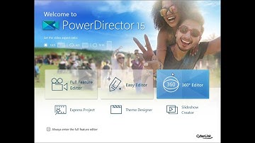 Power Director 15 Basics #3: Adding Still Pictures and Adding Audio To Play Behind