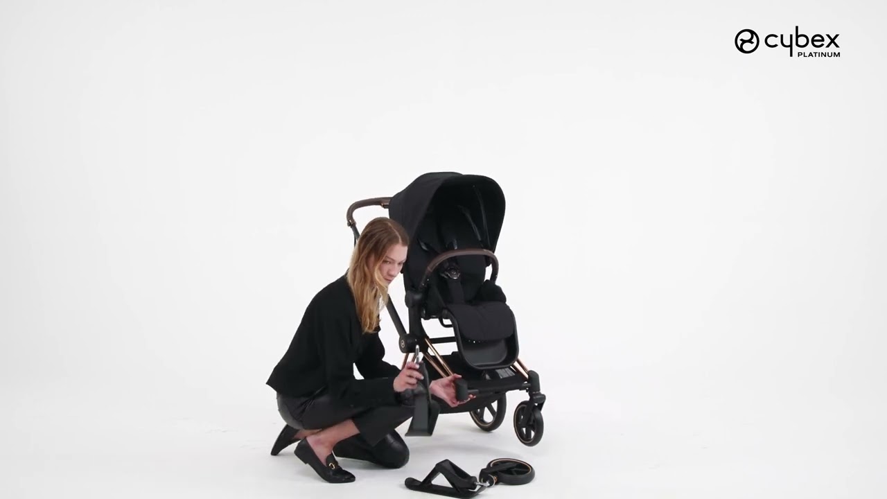 Cybex met des skis à sa poussette