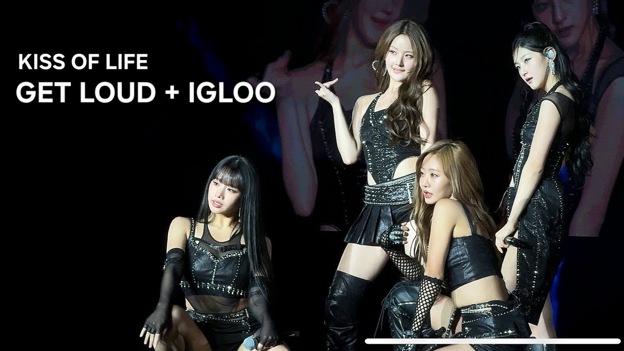 [4K] 250406 KISS OF LIFE - Get Loud + Igloo @KISS ROAD in Bangkok