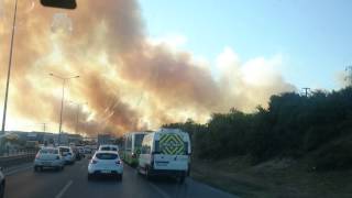 Piyade Okulu Yangın Son Dakika