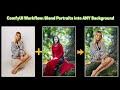 Blend Portraits into ANY Background While Keeping the EXACT Pose! No More Fake Shadows!