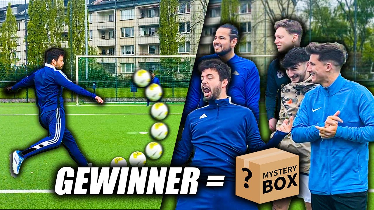 Gefüllte Wundertütenbox Fußball – Mitgebsel Set Für Jungen, 15x16x8 Cm, Mit Spielen & Süßem