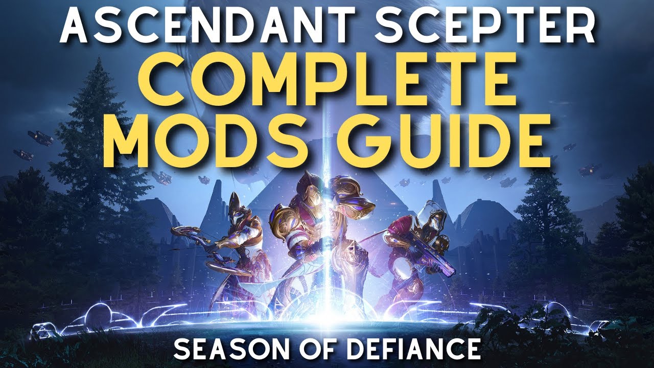 MUST USE Mods for LIGHTFALL in SEASON OF DEFIANCE | Ascendant Scepter Artifact Guide in Destiny 2