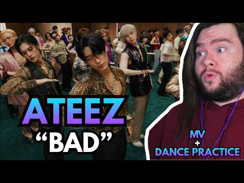 ATEEZ - 'BAD' Official MV + Dance Practice | REACTION