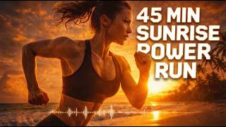 45 MIN SUNRISE POWER RUN 🔥 | Ultimate Morning Energy Workout Music Update