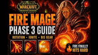 Fire Mage is INSANE in Phase 3! 🔥 Fire Mage Guide (TBC Anniversary)