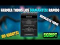 99 NOCHES EN EL BOSQUE SCRIP!🔥 FARMEA DIAMANTES INSTANTÁNEO! APROVECHA!  SIN KEY 😱