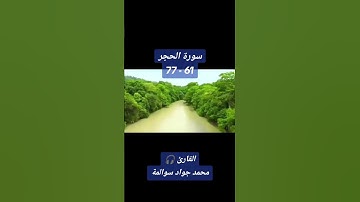 سورة الحجر 61-77: القارئ/محمد جواد سوالمة