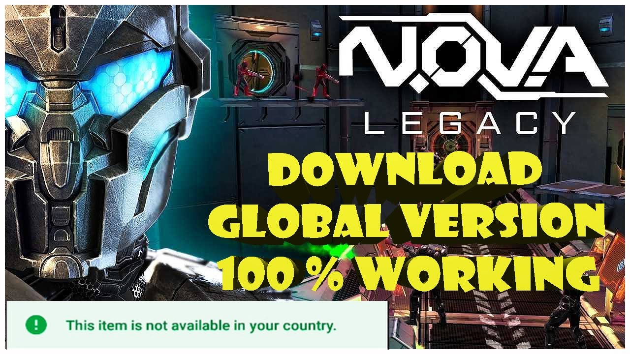 NOVA LEGACY Download Global Apk (Link in the description)