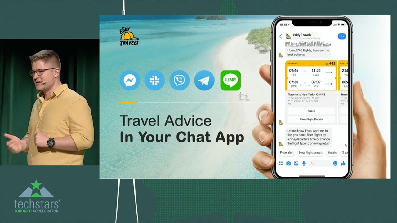 Eddy Travels - Techstars Toronto 2019 Demo Day Pitch