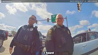 Wrong-Way Driver’s Reckless Escape Ends Dramatically..|| Police Bodycam Fooage