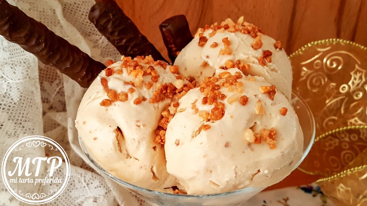 Helado de turrón sin heladera | Receta fácil | Mi tarta preferida