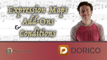 Dorico Hybrid Scoring - Expression Map Add-Ons & Conditions