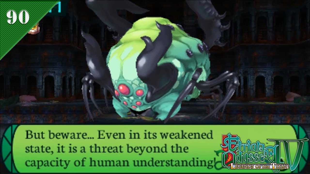 Etrian Odyssey IV: Legends of the Titan [PG, 90] - Warped Savior & Credits - PG FINALE