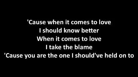 Foreigner - When It Comes To Love with lyrics