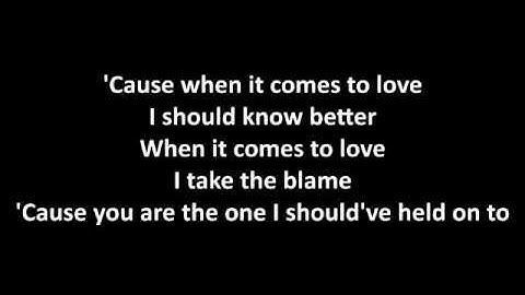 Foreigner - When It Comes To Love with lyrics
