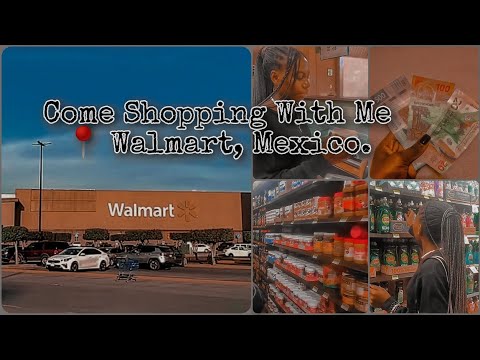 GROCERY SHOPPING AT WALMART| NIGERIAN IN MEXICO