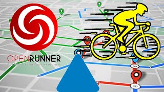 Pianificare giri in bici e percorsi gratuitamente in GPX per ciclocomputer GPS con OpenRunner screenshot 4