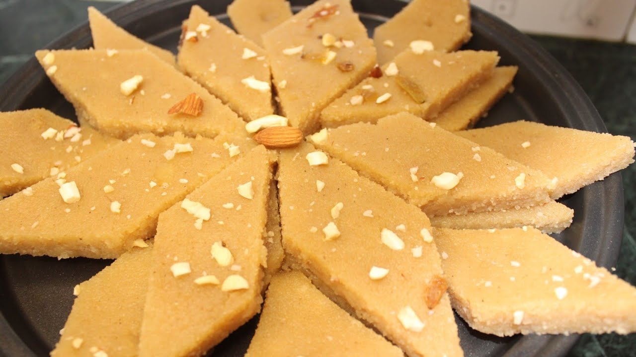 Suji Barfi Recipe #sujibarfi - YouTube