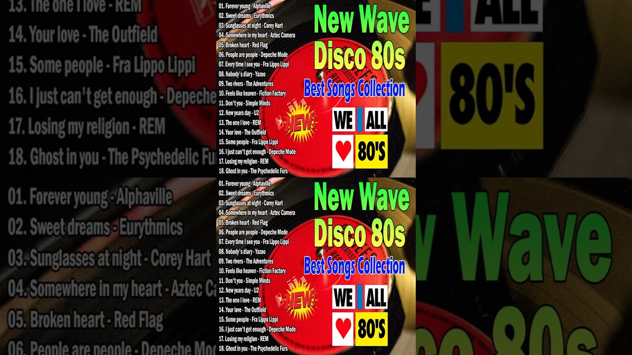 New Best Songs Collection of New Wave Disco 80s Nonstop Remix 2024