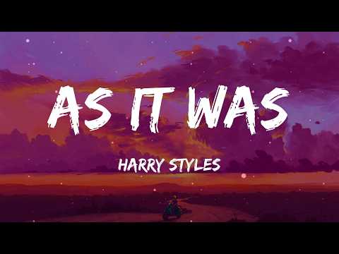 Harry Styles - As It Was (Lyrics)
