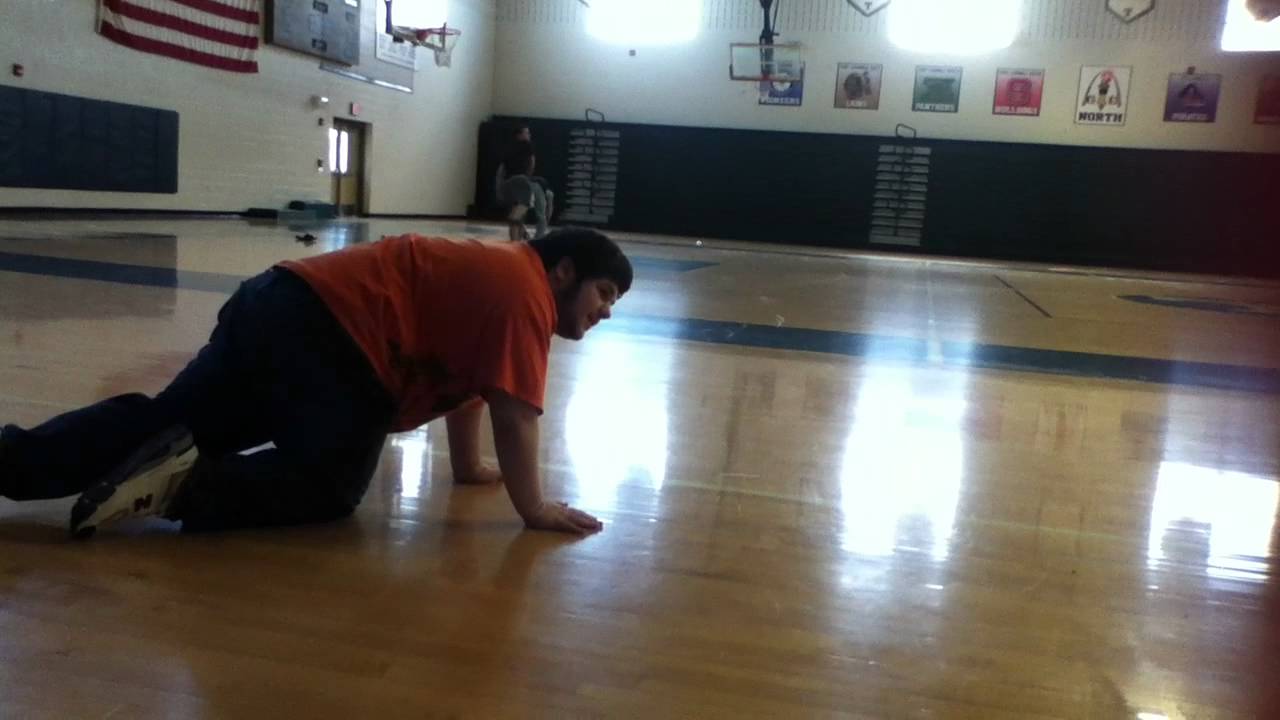 Fat guy spinning YouTube