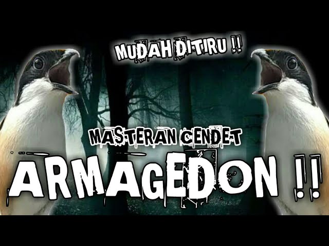 MASTERAN CENDET SUARA TEMBAKAN || ARMAGEDON !! class=