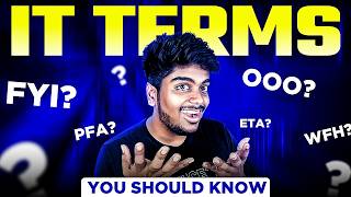Basic IT Terms You Must Know as a Fresher🤯 | Common Software Industry Jargon Explained screenshot 4