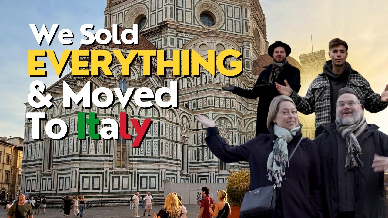 4 people moved to Italy... this is how their life has changed