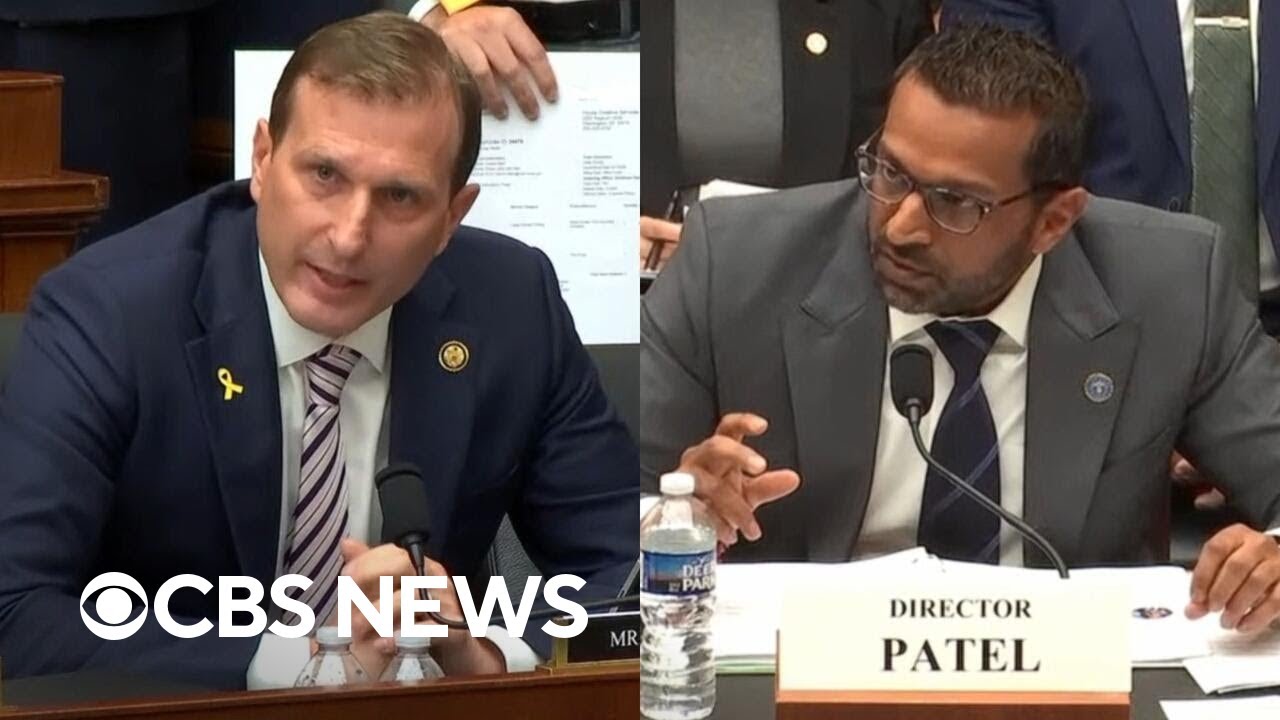 Watch: Rep. Dan Goldman asks Kash Patel about Trump's name in Epstein files