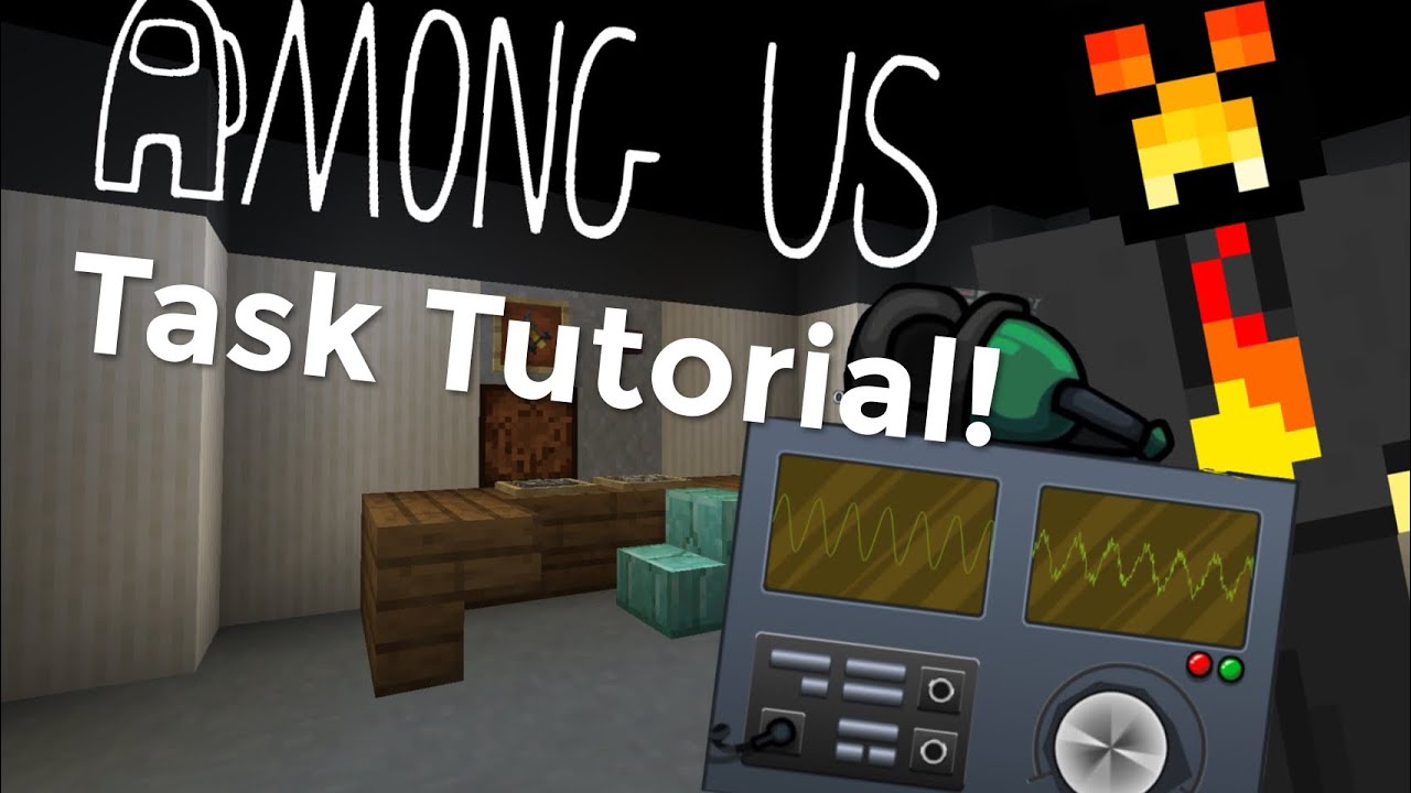 How to make the Comms Sabotage in Minecraft - Among us in Minecraft ...