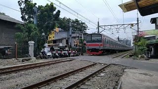 Railroad Crossing Jpl 6A Karya Stasiun Pesing Jakarta Barat
