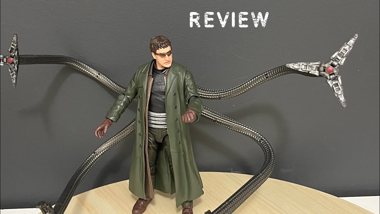 Marvel legends, Dr. octopus Spider-Man no way home figure review ￼